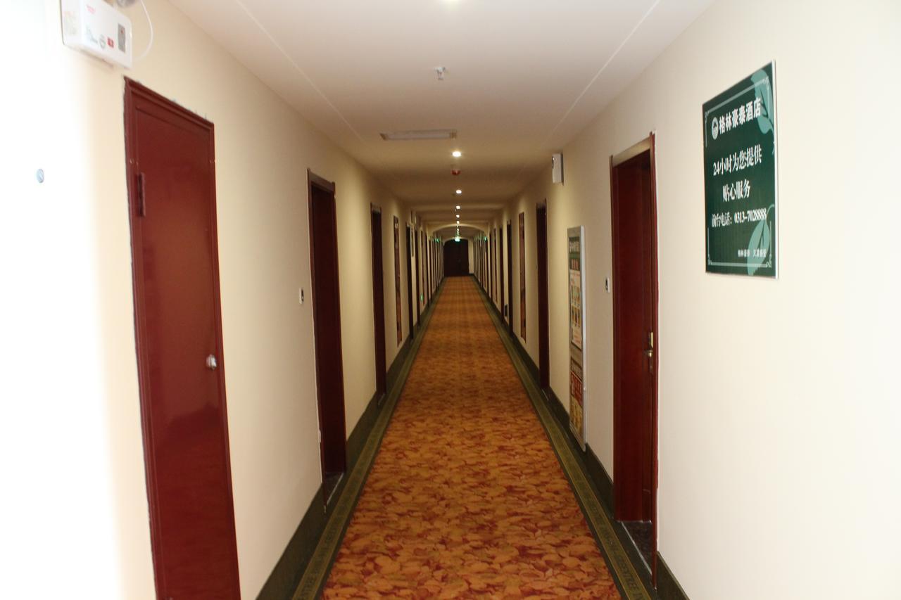 Greentree Inn Shanghai Expo Site South Yanggao Road Subway Station Express Hotel Екстер'єр фото